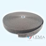 Auto-agrippant à coudre 100 mm gris